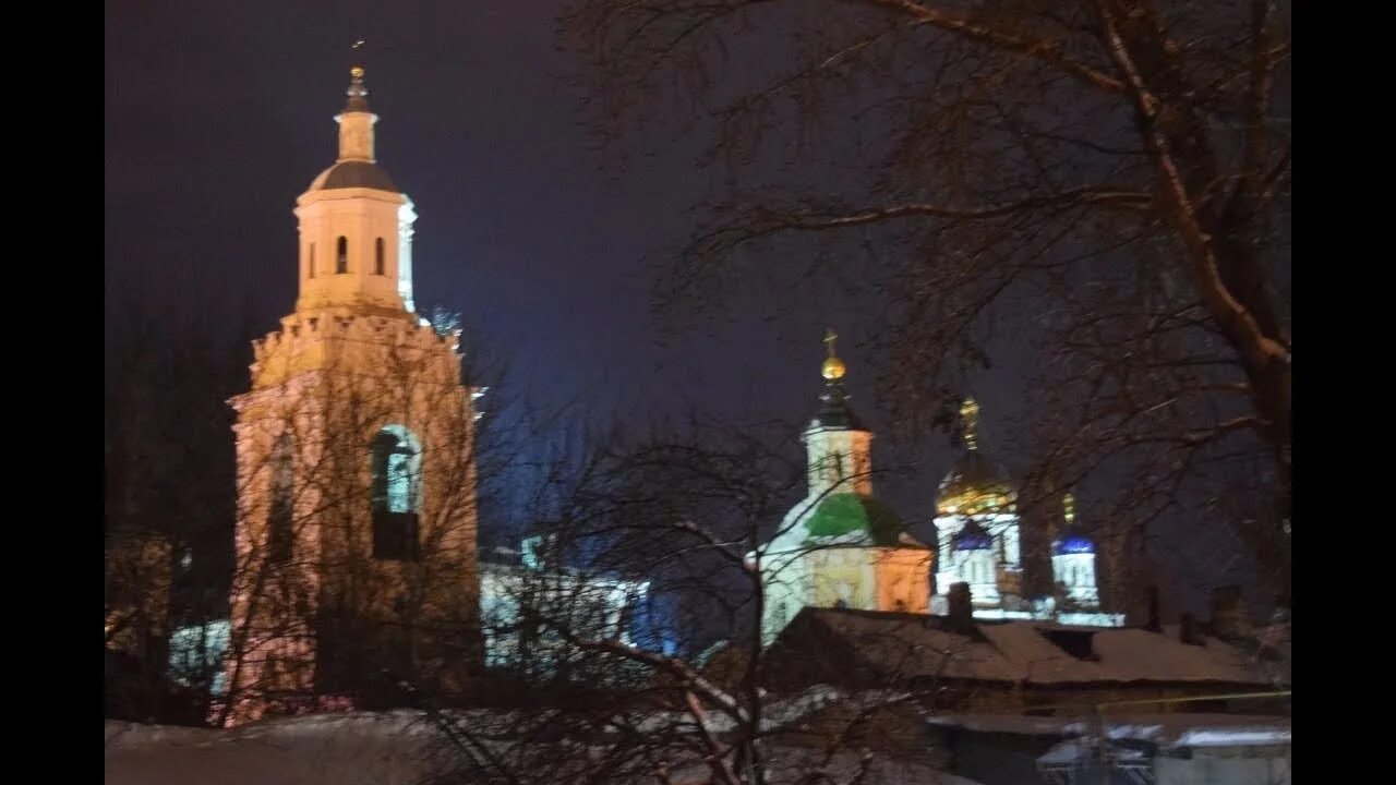 Веб камера елец в реальном времени. Храм в ельце ночью. введенская церковь елец.