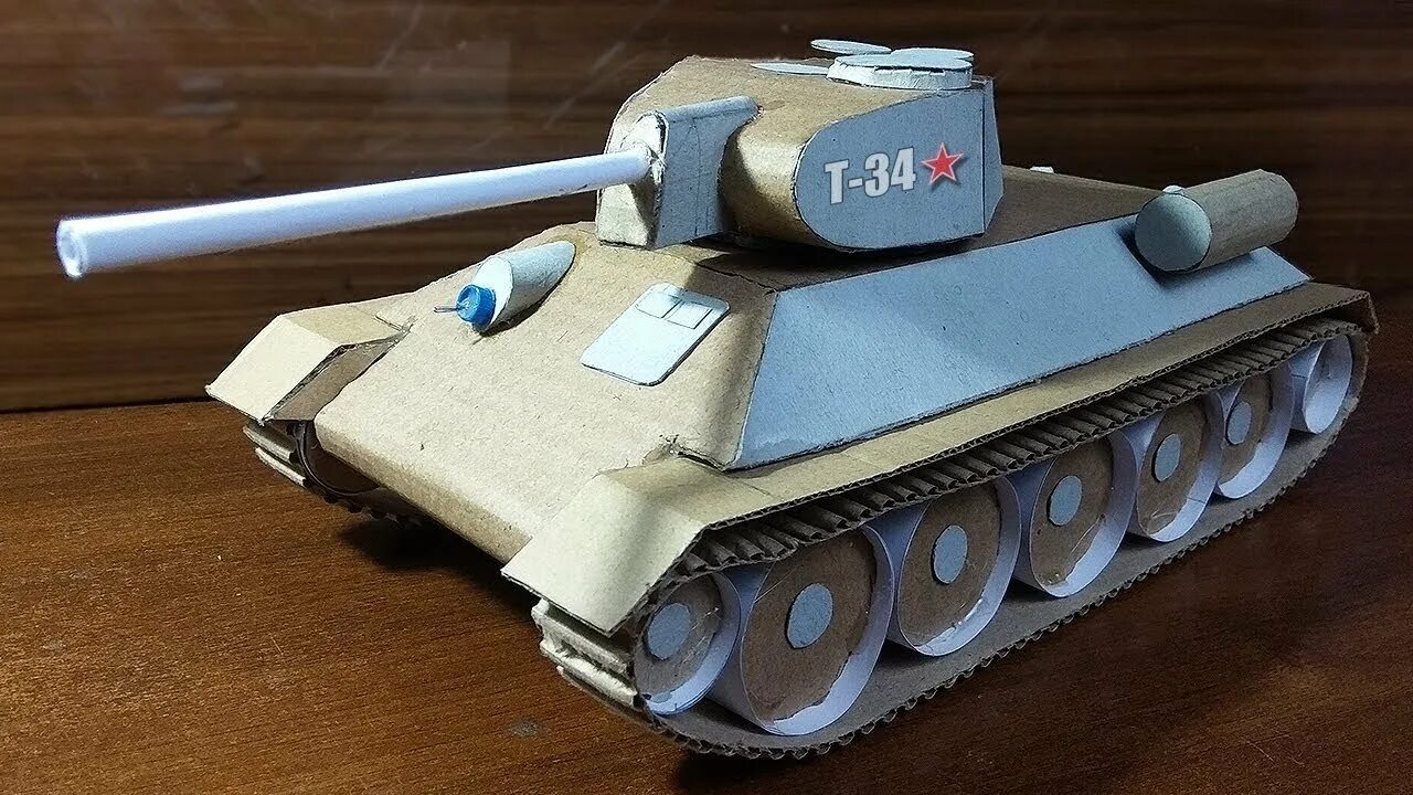 Танки из картона видео. Танки из картона видео. Макет танка. Танк т-34 из коробок. Танки из картона видео.
