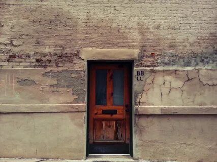 Broken door