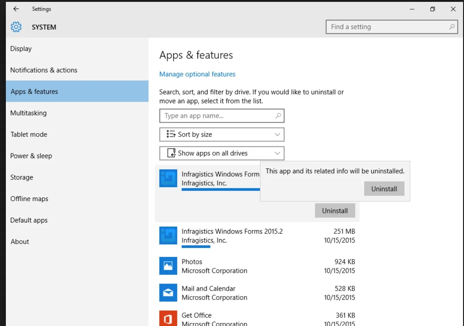 Setting windows title. Windows settings. windows features. apps features. apps features где находится.