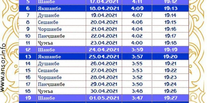 Душанбе 24 ру. Таквими Рамазон 2021. Таквими мохи шарифи Рамазон 2021. Таквим Рамазони душанбе2022. Таквим Рамазон Душанбе 2022.