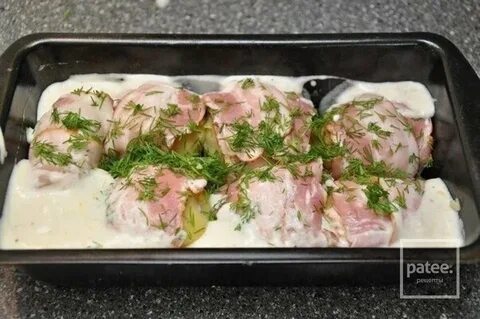 Картошка в сливках с беконом в духовке