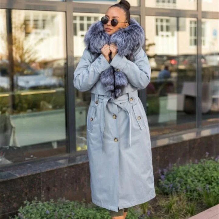 Модная парка. Тренч парка женская с мехом. Длинное замшевое пальто. Парка тренч с мехом чернобурки. Чёрная парка женская с мехом чернобурки.