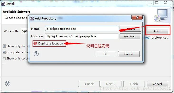 Select site