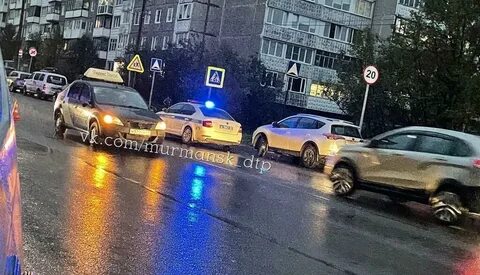 В мурманске сбит