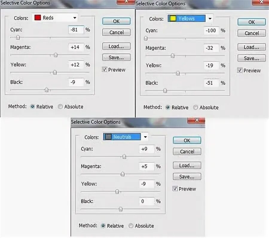 Select third. Select third