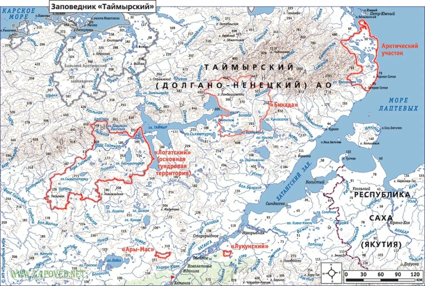 Таймырский государственный природный биосферный заповедник на карте. Таймырский заповедник на карте. Государственный природный заповедник Таймырский на карте. Большой Арктический заповедник на карте. Хатанга показать на карте