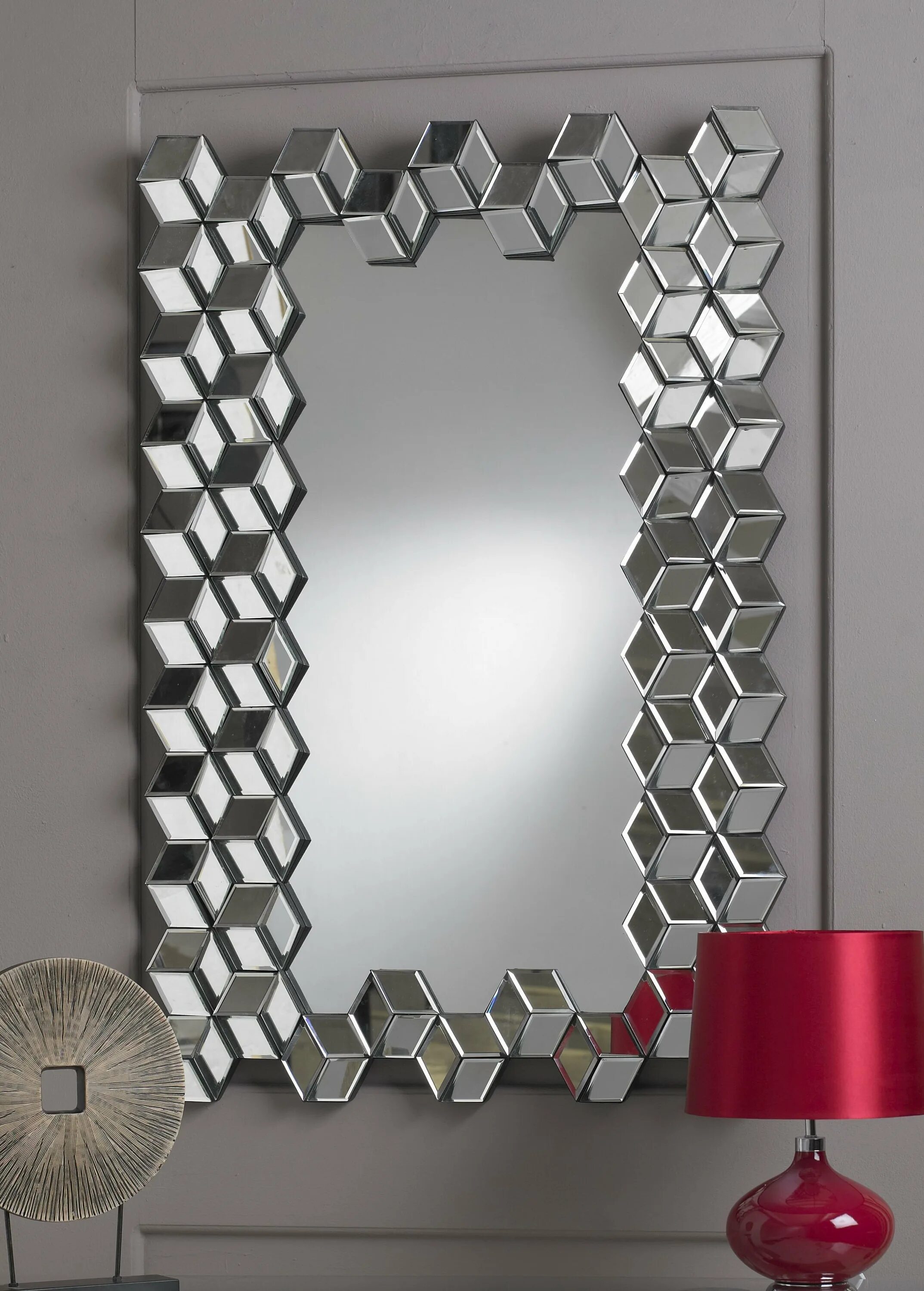 Декоративные зеркала. Дизайнерские зеркала. Необычные настенные зеркала. Зеркальное панно на стену.