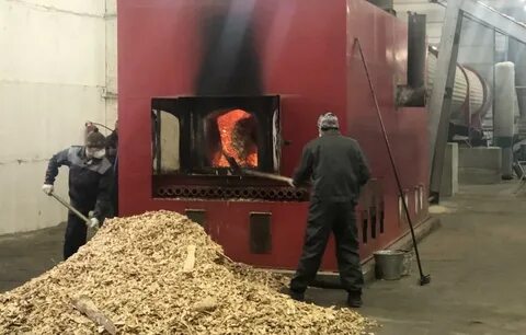 Сжигание древесных отходов
