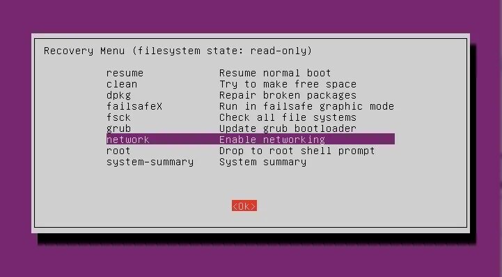 Ubuntu recovery mode. Режим восстановления ubuntu. recovery menu ubuntu. доверенная загрузка grub. правильная раскладка boot.