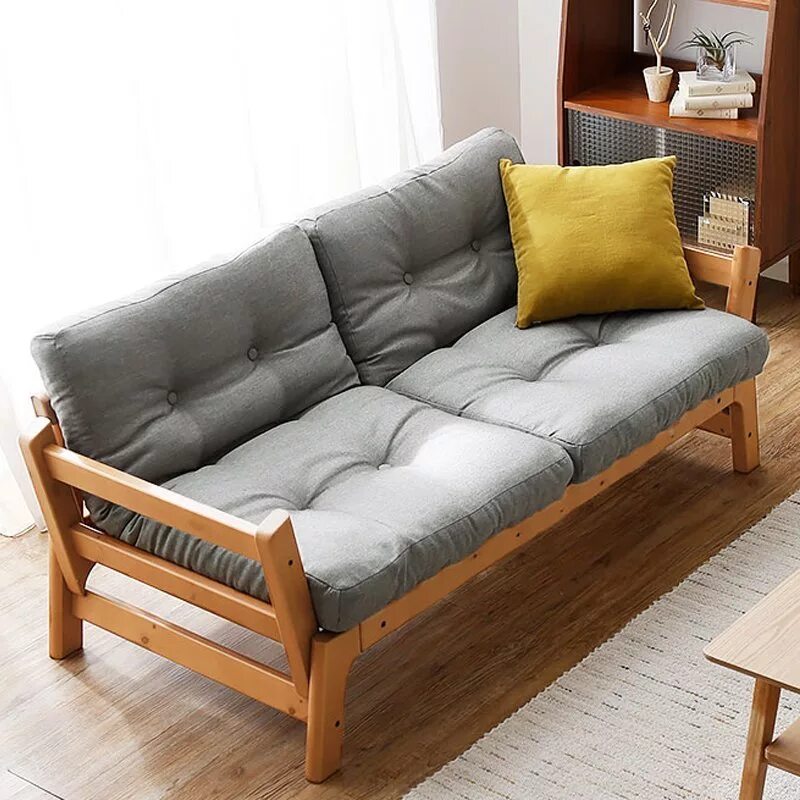 диван футон раскладной ikea. деревянный диван кровать. диван футон 2022. диван из дерева. деревянный диван кровать.