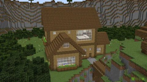 Карта дом minecraft