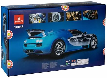 ➤ Конструктор King Mechanics 90056 (20086) Bugatti Chiron отзывы покупателей - 1