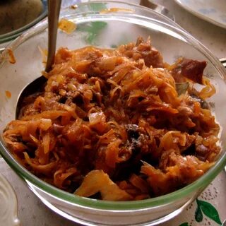 Блюдо из квашеной