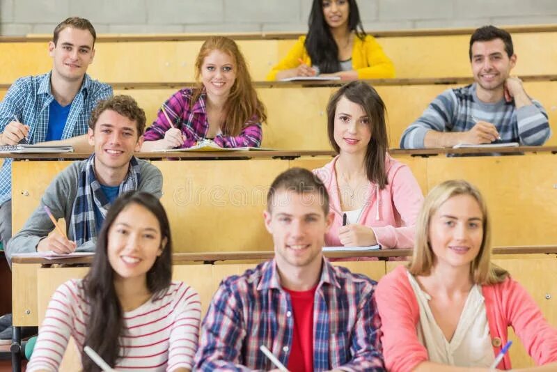 The students the lecture yesterday