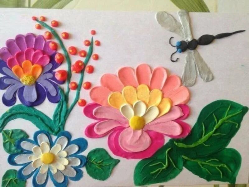 Аппликация пластилином. Пластилинография для детей цветы. Техника миллефиори в пластилине. Поделки из пластилина цветы. Пластилинография для детей цветы.