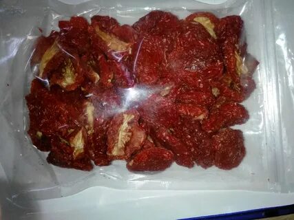 Вяленые помидоры в вакуумной упаковке
