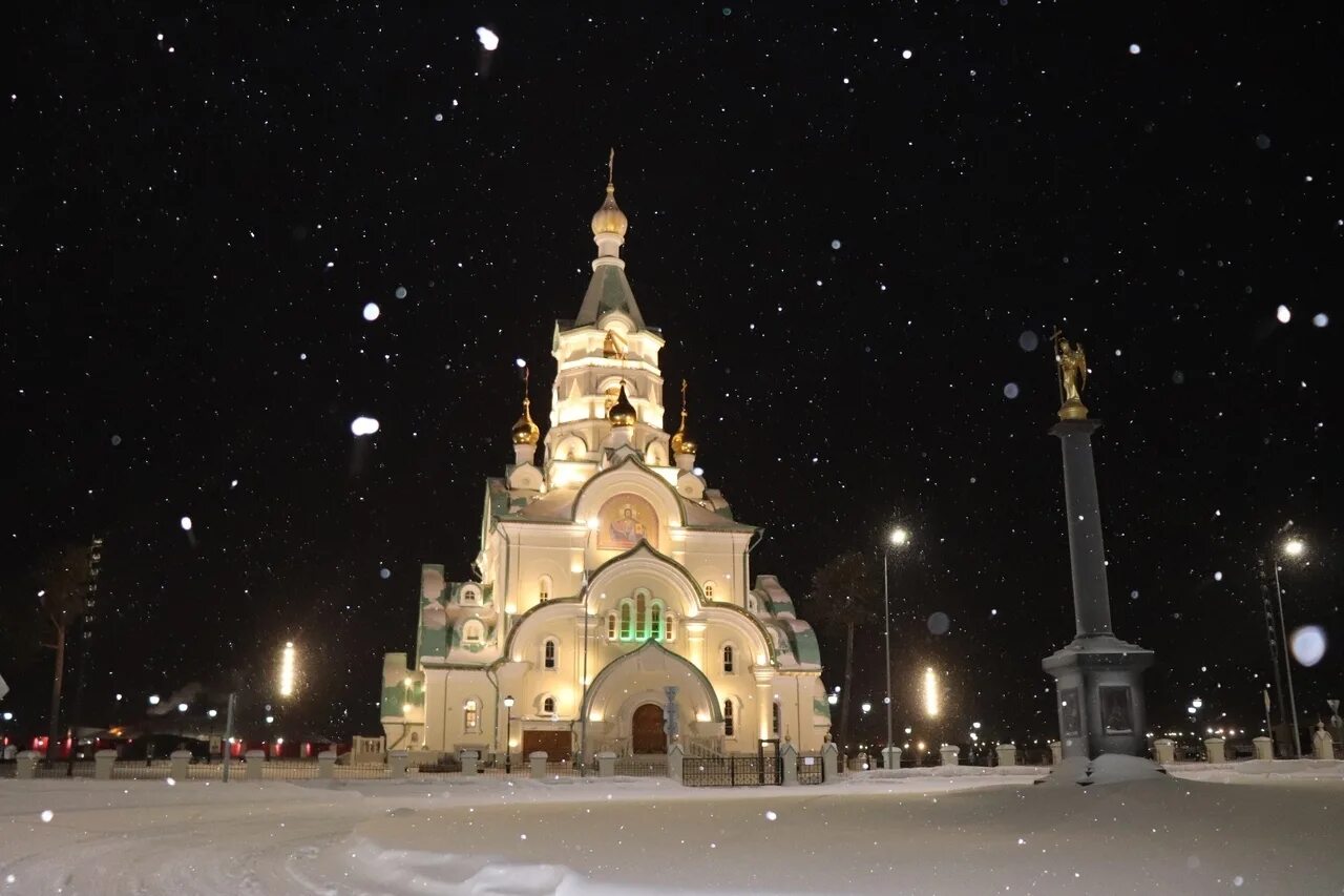 Татианы собор когалым. Святой мученицы татианы когалым. Татианы собор когалым. Площадка возле храма когалым. Когалыма.