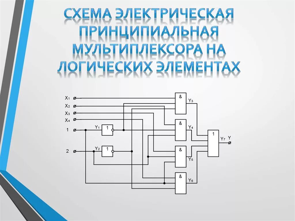 Демультиплексоры, Двоичные сумматоры - Схемо- и системотехника электронных средс