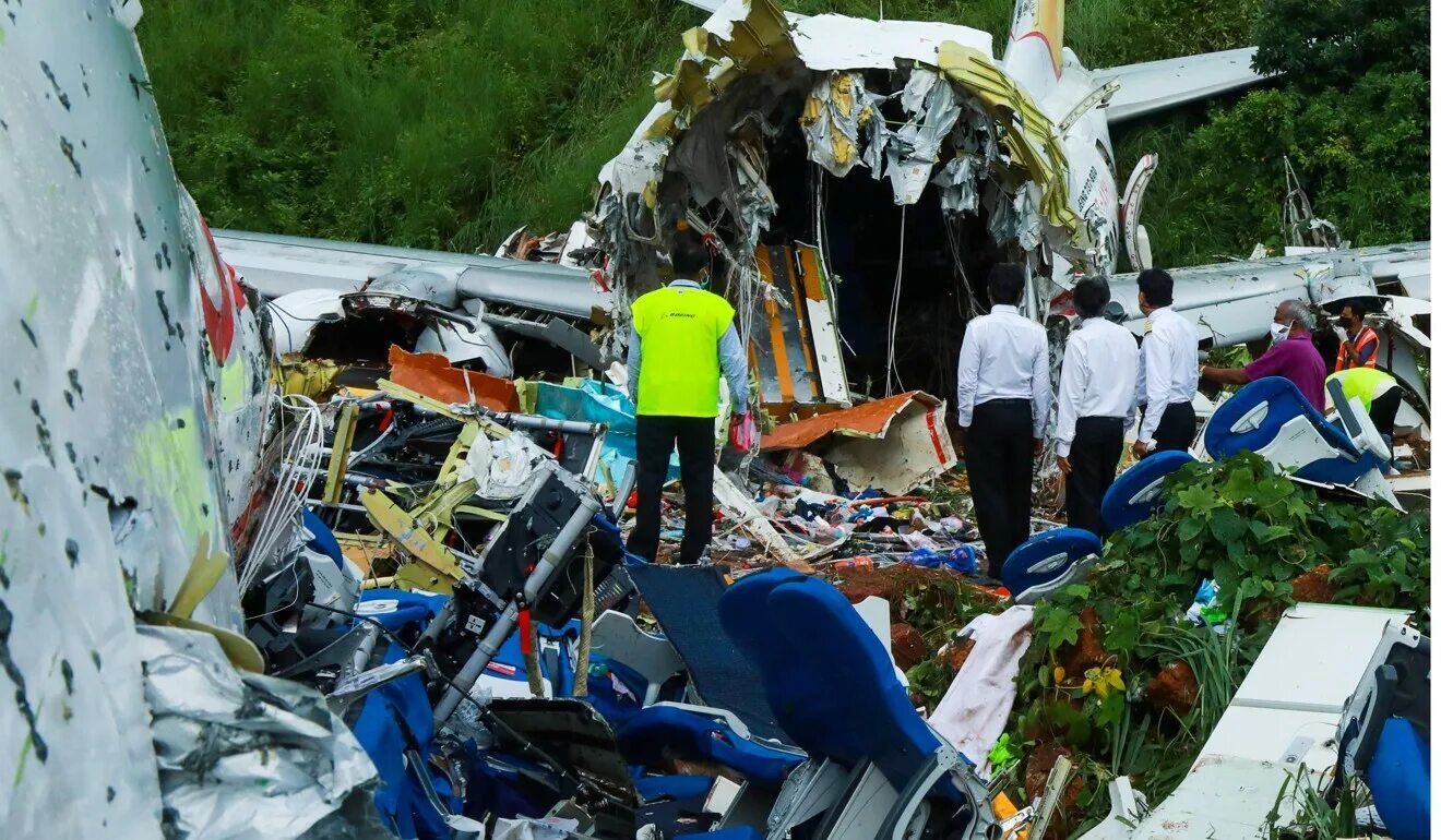 People crash