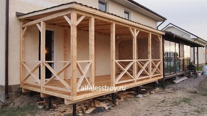 Проект веранды 3 3 Терраса 6 × 3 = 248т 2024 ДАЧА + БАНЯ. Строительство. Нижний Новгород. ВКонтакте