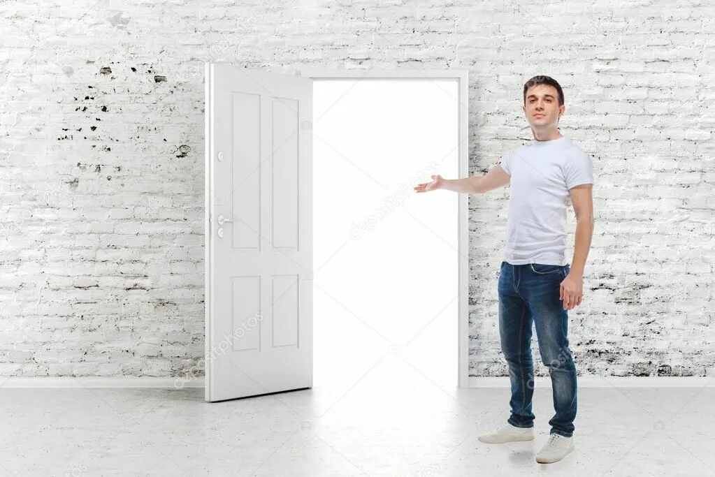 Standing in the open