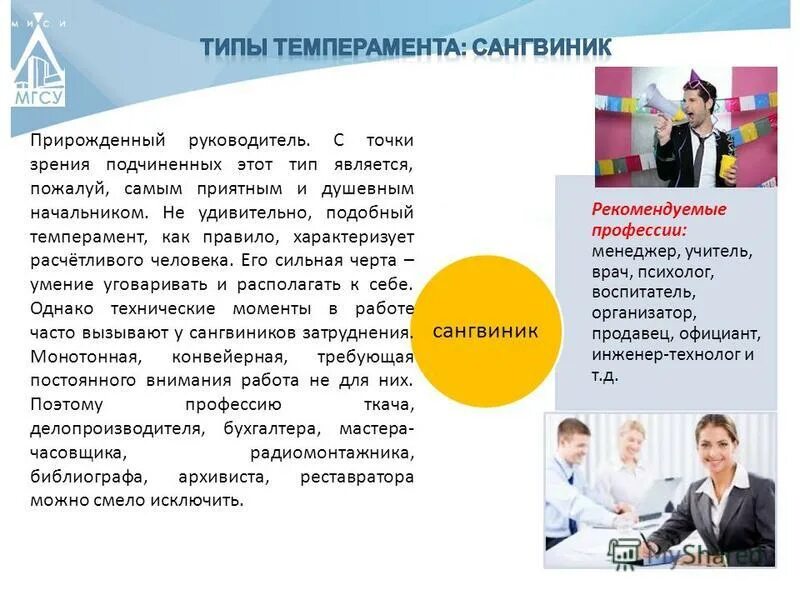 Темперамент руководителя