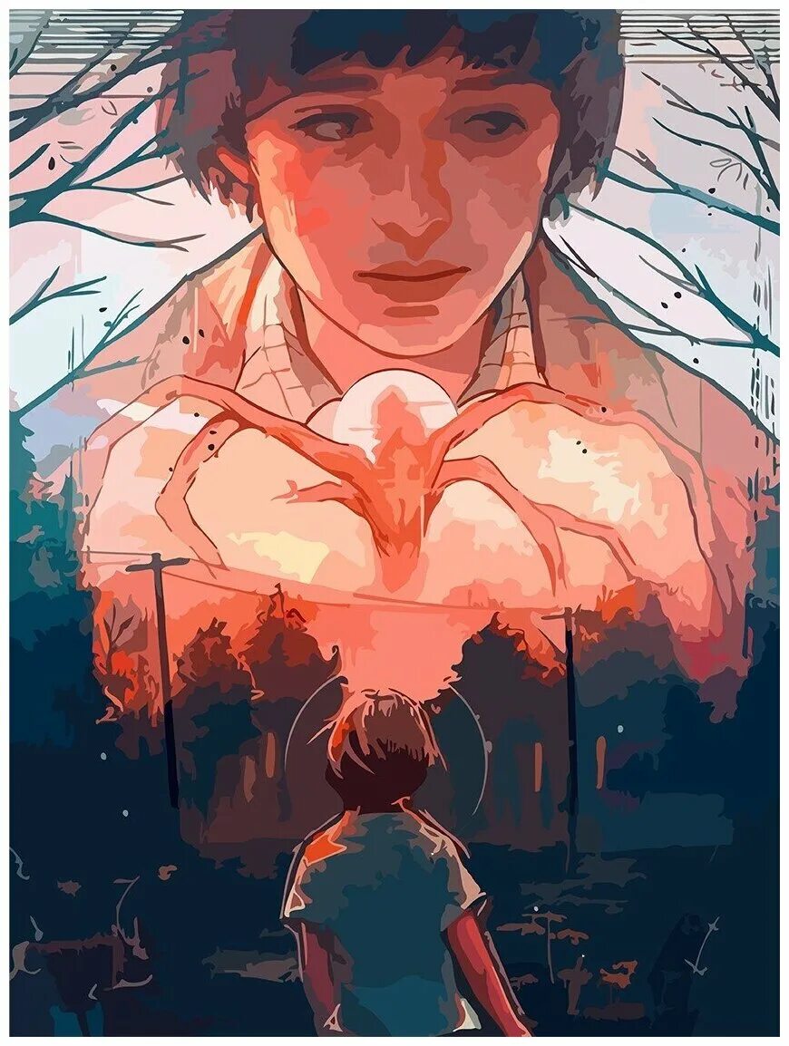 очень странные дела стив харрингтон и дастин арт. уилл байерс арт. Stranger things уилл и майк art. очень странные дела арт. уилл осд арт.