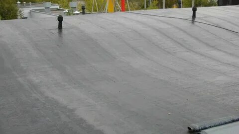 Кровли плоские рубероид