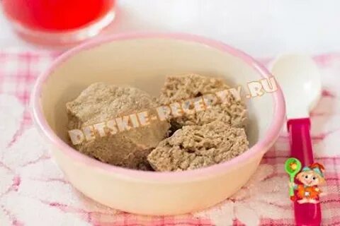 Мясное суфле для ребенка 1 год