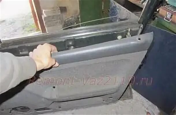Как снять обшивку двери ВАЗ-2110: евро обшивка, водительская
