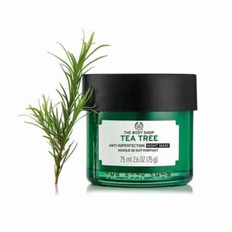 Tea Tree маска боди шоп. The body shop Tea Tree ночная маска. Маска для лица the body shop чайное дерево. Маска Диндсэй чайного дерева.