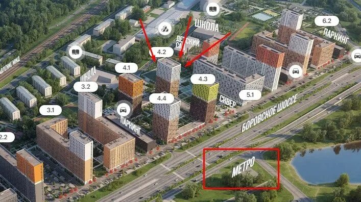В реорганизуемой промзоне "Востряково" готов детский сад, строится школа на 825 