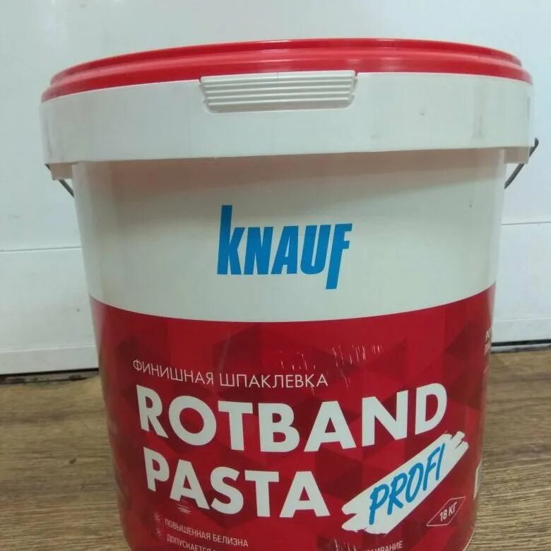 Ротбанд паста купить. Ротбанд паста 18кг. Шпаклёвка Ротбанд паста 18кг. Rotband pasta 18 кг. Шпатлевка фасадная Rotband pasta 18кг.