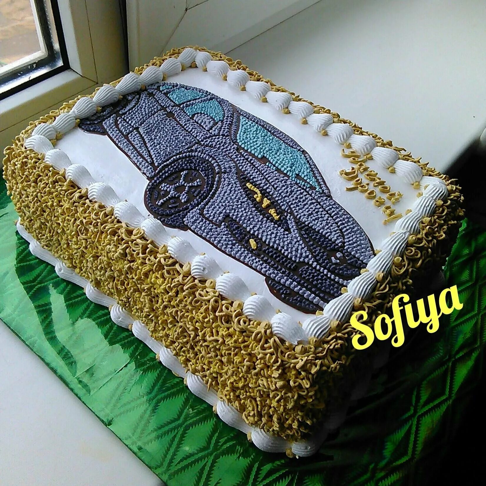 кремовый торт для мужчины