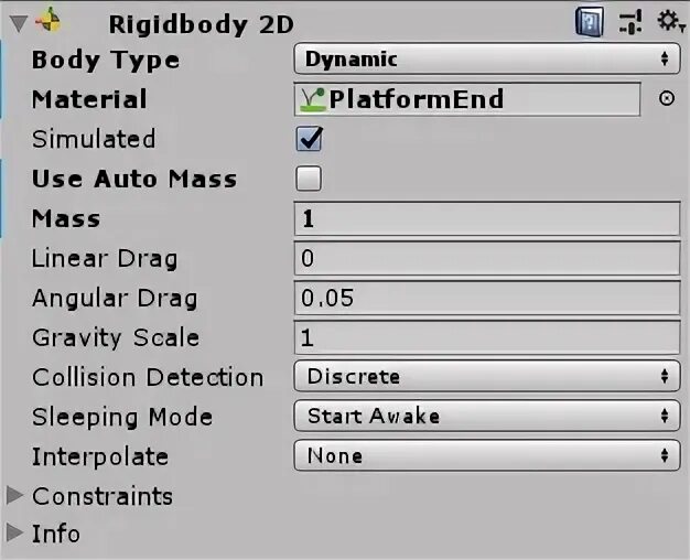 Rigidbody unity