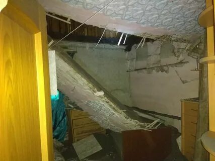 Перевернулся потолок