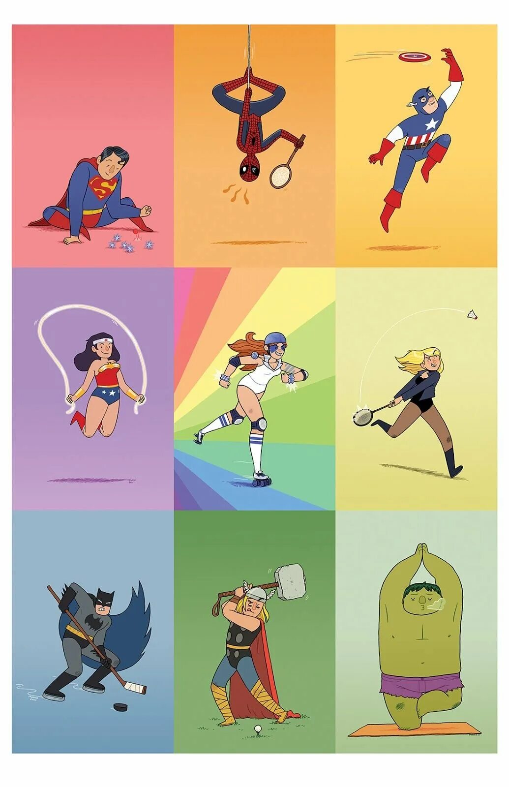 Комикс про супер. Прикольные картинки супергероев. Смешные Супергерои. Спортивные персонажи. Приколы про супергероев.