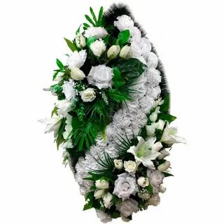 Похоронные венки из искусственных цветов
