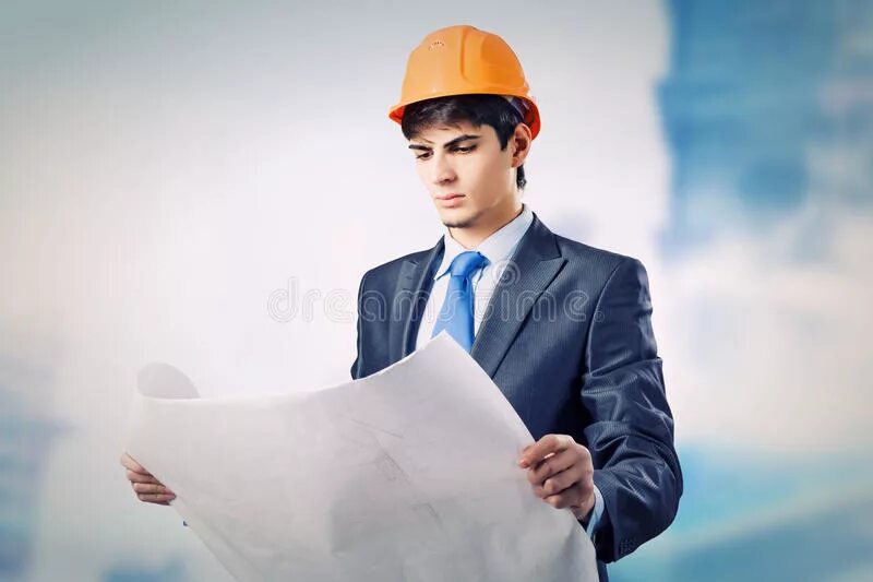 This man is an engineer. Идеальный инженерный человек. Азиат инженер на белом фоне. Человек архитектор своей судьбы. Инженер держит книгу.