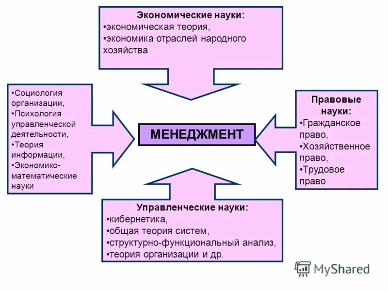 менеджмент экономическое определение