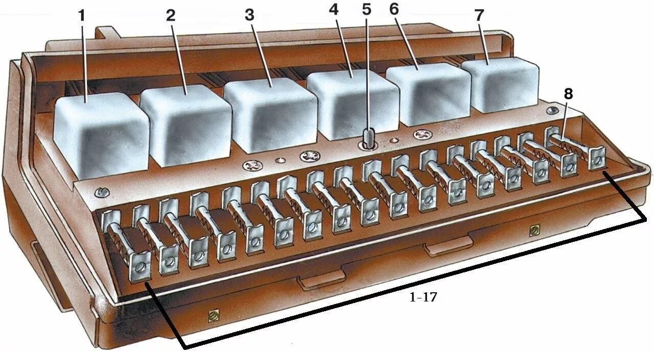 Блок реле и предохранителей ВАЗ 2107. Реле в монтажном блоке ВАЗ 2107. Монтажный блок ВАЗ 2107. Реле предохранителей ВАЗ 2107. Предохранители семерки