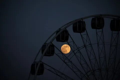 Лунное затмение 2024 в москве