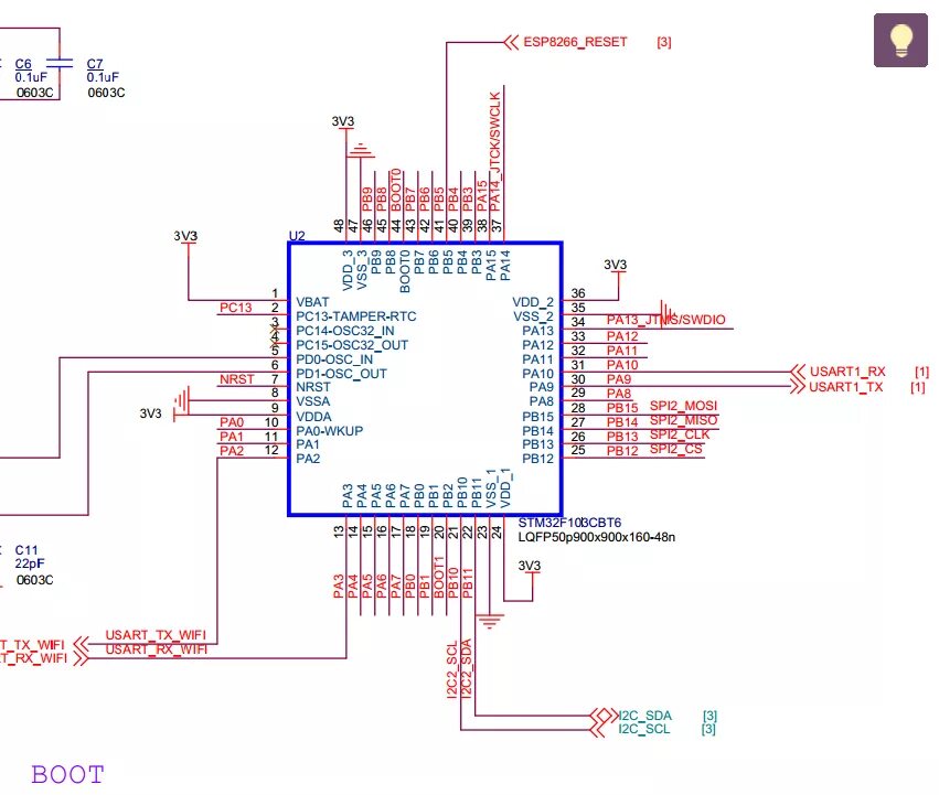 Stm32 bootloader. Vbat stm32f103. stm32f103c6t6 распиновка ножек. stm32f103 reset. stm32f103c6t6 datasheet.