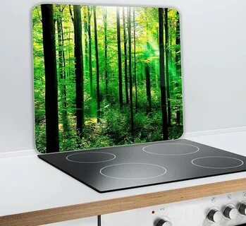Защитный экран для газовой плиты стекло