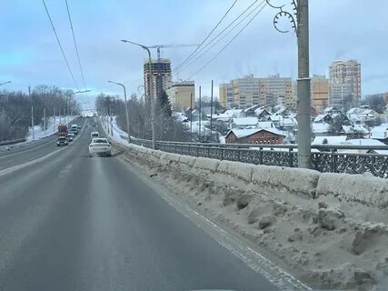 Гагаринский мост закрыли