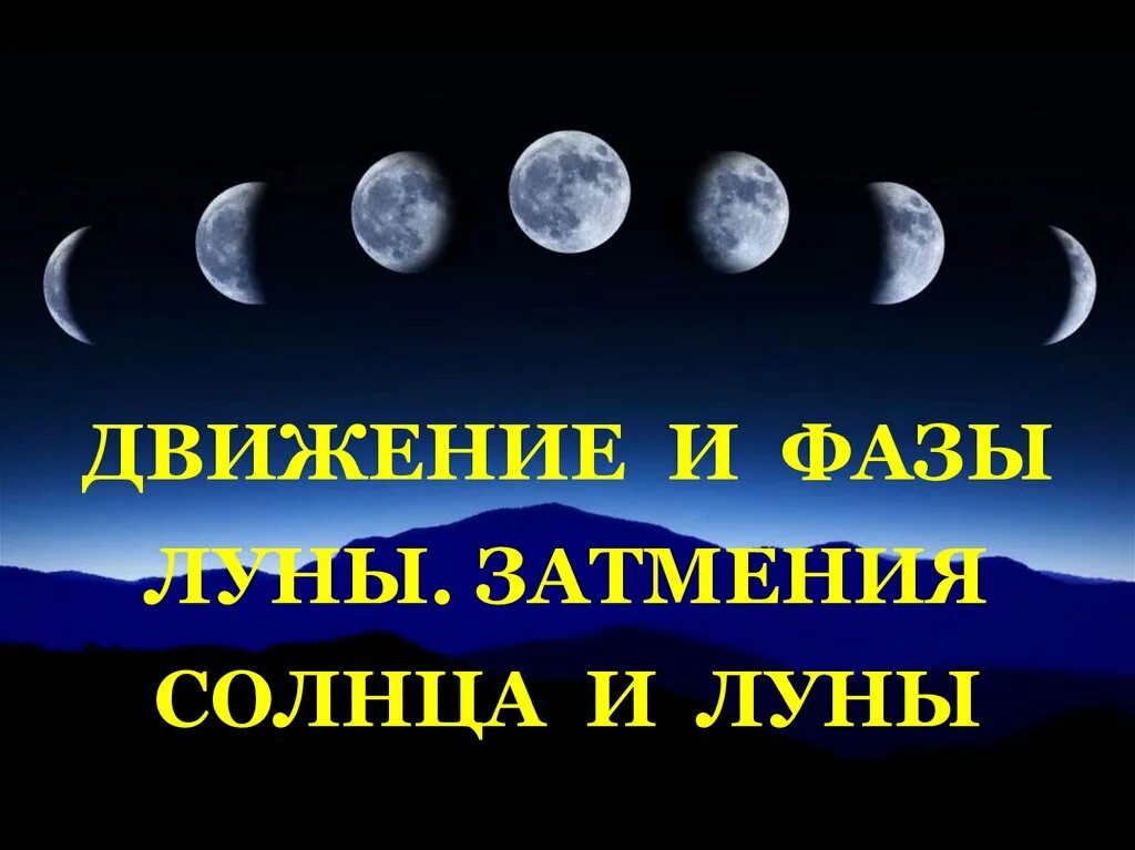 Фазы Луны. Движение и фазы Луны. Лунное затмение фазы Луны. Движение Луны презентация.