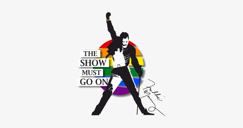 Must go on слушать. Фредди меркьюри шоу маст гоу. фредди меркьюри show must. шоу маст гоу он надпись. фредди меркьюри арт show must go on.