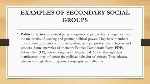 Example group