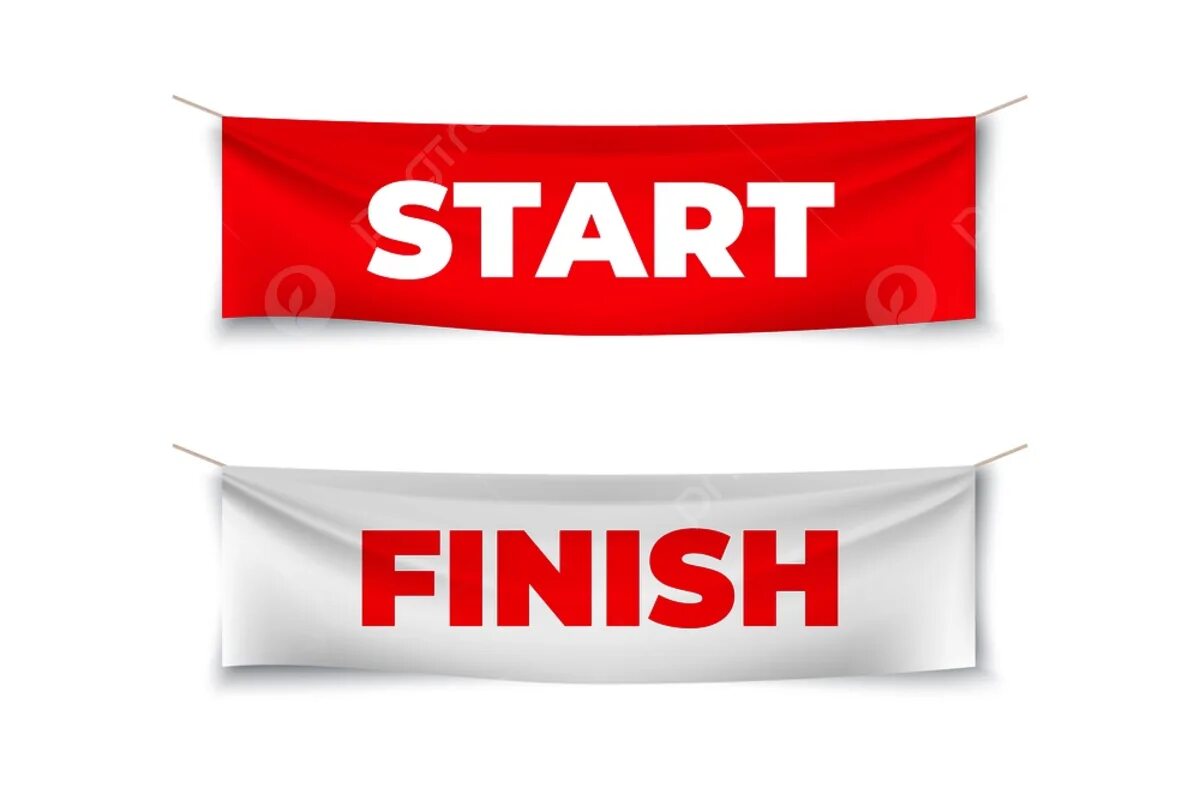 Старт финиш. Старт финиш. Баннер старт финиш. Старт финиш. Start and finish times.